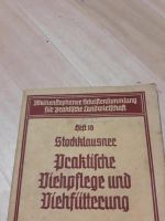 Altes Heft Büchlein von 1938 Viehpflege Viehfütterung Bayern - Hofkirchen Vorschau