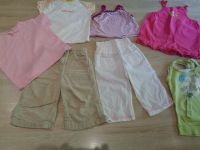 7tlg. Sommerset Hosen Shorts T-Shirts Tops Oberteile Gr. 74 Saarland - Schiffweiler Vorschau