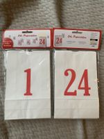 2 x 24 Tüten Adventskalender weiß rot stabil 15x24 cmneu OVP Nordrhein-Westfalen - Krefeld Vorschau