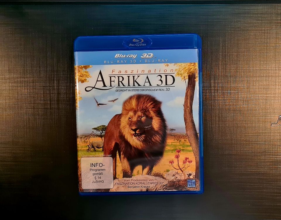 3D + 2D Blu-ray – „Faszination Afrika 3D“ – Dokumentation in Hamburg