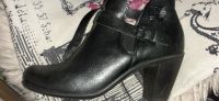 Ecco Stiefeletten 39 schwarz Leder 7 cm Absatz Schleswig-Holstein - Tarp Vorschau