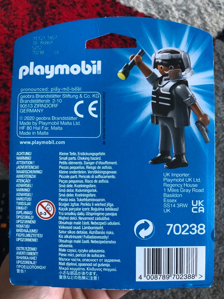 Playmobil Polizei Figur OVP in Nußloch