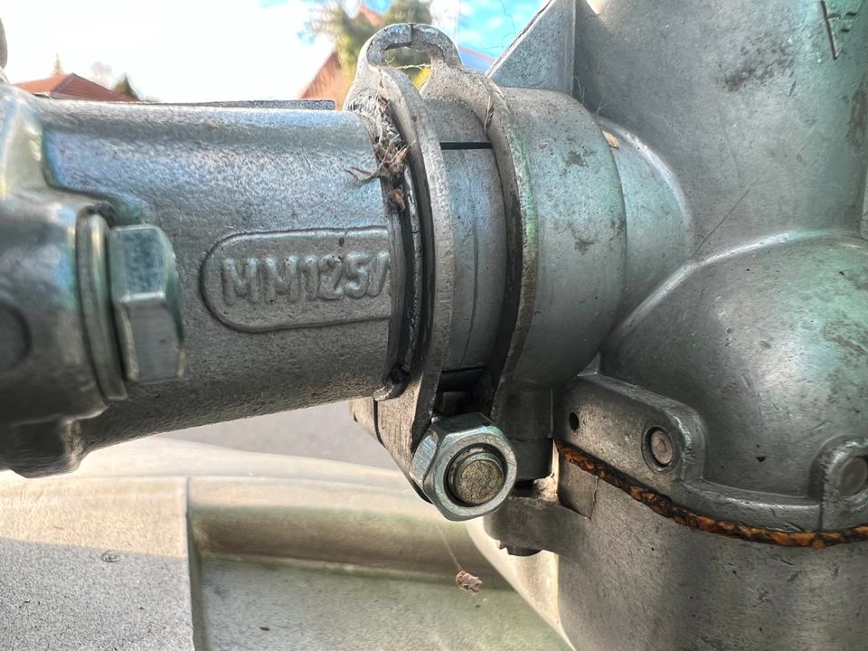 MZ TS 125 Teilrestauration mit viele Neuteilen original Lack TÜV in Radebeul