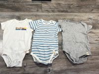 3 Bodys kurzarm Kurzarmbodys Kuniboo Größe 74/80 Baby Junge weiß Baden-Württemberg - Neudenau  Vorschau