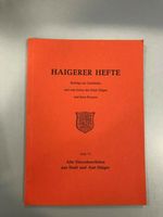 Haigerer Heft Nr:VI-Alte Einwohnerlisten aus Stadt und Amt Haiger Hessen - Haiger Vorschau