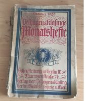 Velhagen & Klasings Monatshefte, Oktober 1929, 44.Jahrgang Dresden - Gorbitz-Ost Vorschau