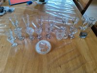 Gläser, Pressglas, Weinglas, Vintage, Bierglas, Fenne, Saarland - Großrosseln Vorschau