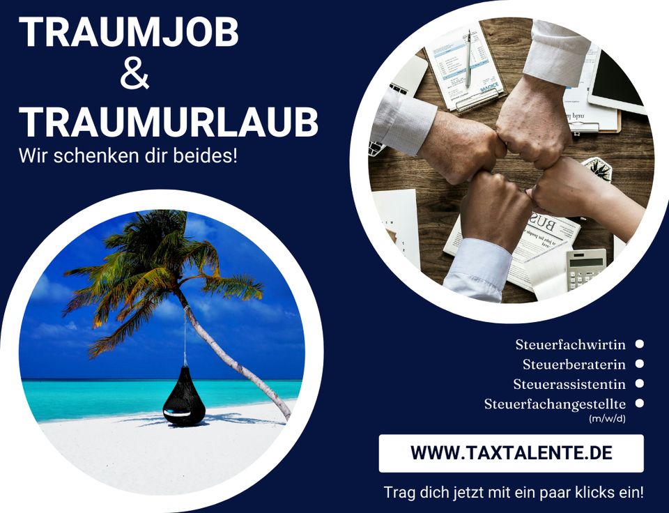 Traumurlaub & Traumjob in der Steuerberatung in Donaueschingen in Donaueschingen