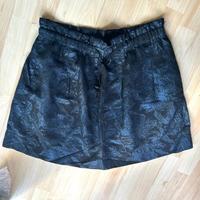 H&M Jaqcuard Minirock Rock Gr. 44-46 blau schwarz Bayern - Landshut Vorschau