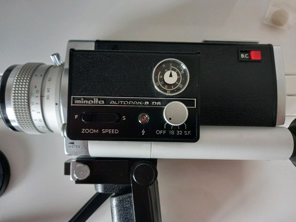 Minolta Autopak-8 D6 OVP mit Zubehör in Runkel