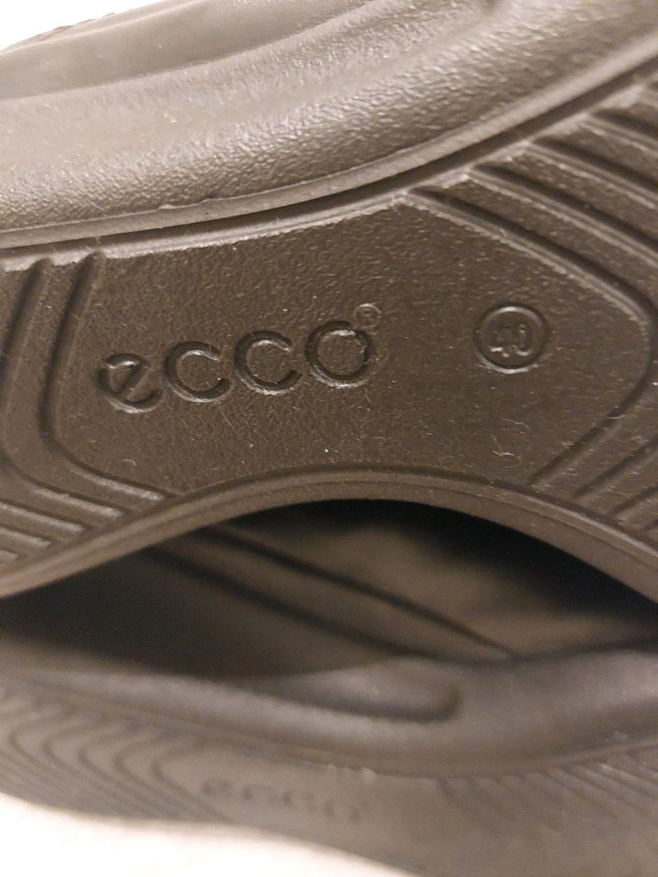 Neu Ecco Stiefel Stiefeletten Gr. 40 Leder in Holzgerlingen