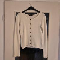 S - Strickjacke Esmara Damen weiß/beige Nordrhein-Westfalen - Solingen Vorschau