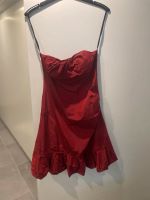 Kleid, elegant, trägerlos, rot, knielang Nordrhein-Westfalen - Hörstel Vorschau