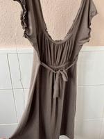NEU lockeres Kleid Sommerkleid braun Gürtel hellbraun XL 42 44 Saarland - Spiesen-Elversberg Vorschau
