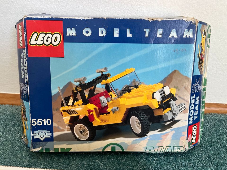 Rarität Lego 5510 Model Team Kran Jeep in Dresden