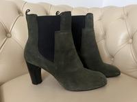 Lloyd Damen Stiefeletten Gr 38 oliv Wildleder wie NEU Schleswig-Holstein - Lütjensee Vorschau