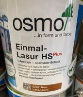 OSMO - Einmal-Lasur HS Plus 9262 Teak transparent 2,5L Nordrhein-Westfalen - Bad Lippspringe Vorschau