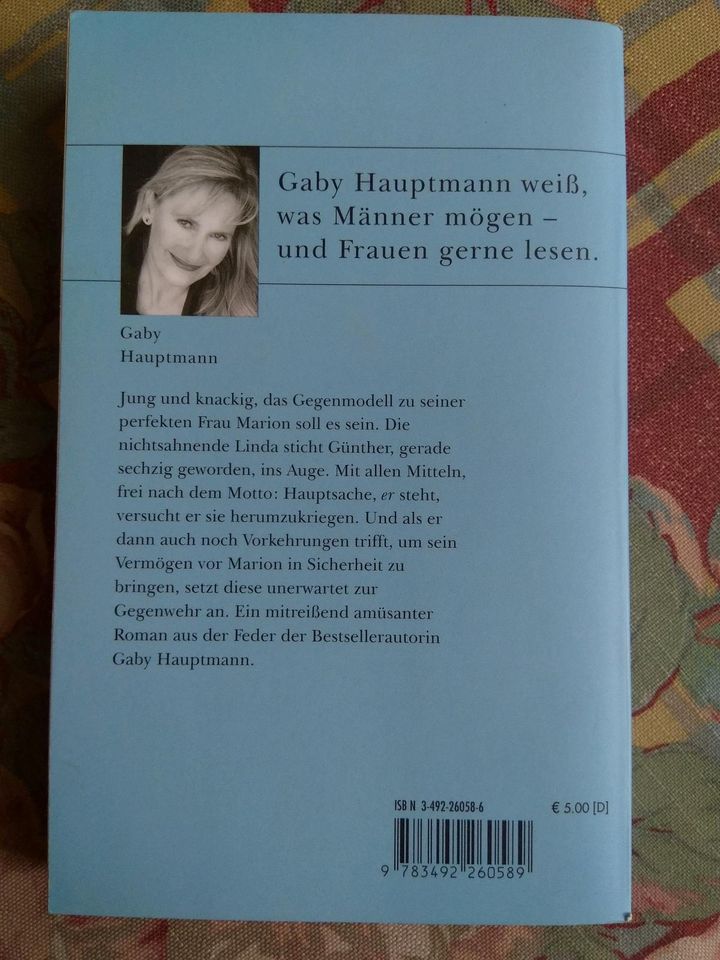 Gaby Hauptmann: Eine Handvoll Männlichkeit, Roman in Dippoldiswalde