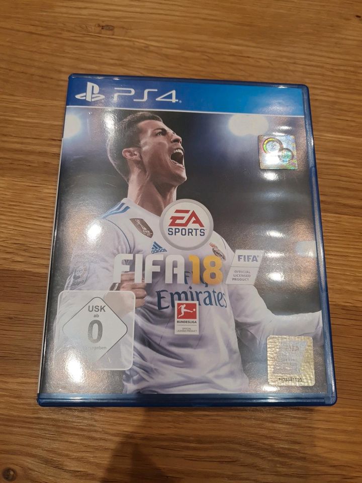 FIFA18 PS4 FIFA Videospiel in Wurmberg