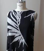 COMMA Kleid Allover-Muster Schwarz-Weiß Volant Chiffon Gr. 36 Brandenburg - Oranienburg Vorschau