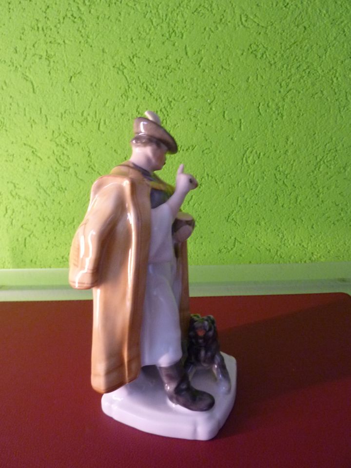 Herend Figur, Husar mit Hund, Nr. 5810, Original Made in Ungarn in Oberhausen