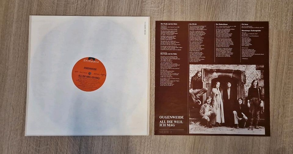 Ougenweide All Die Weil Ich Mag 1974 Vinyl Schallplatte in Bremen