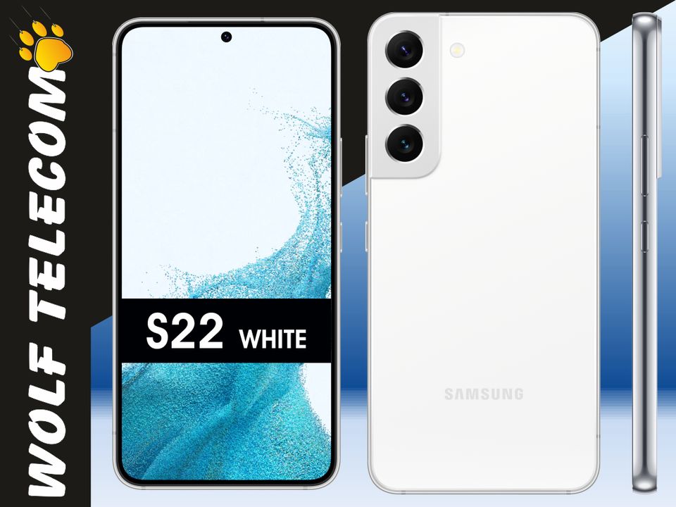 SAMSUNG Galaxy S22 5G / S901 128GB Phantom White - Neu / RG 19% in Mayen