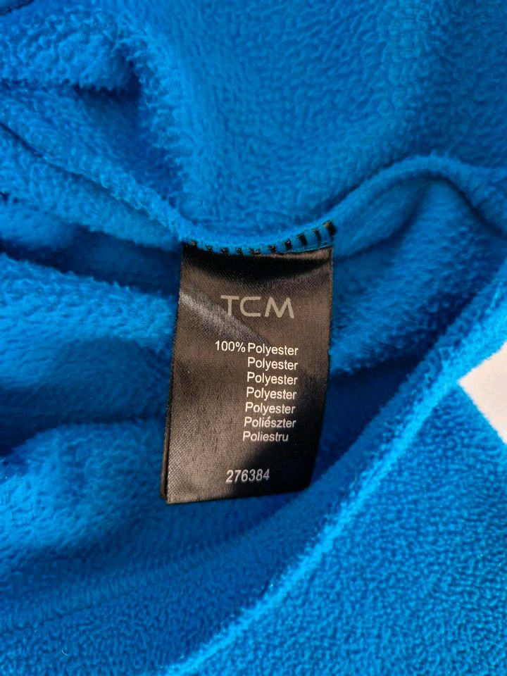 Tchibo Fleecejacke 158/164 Reißverschluss-Taschen türkis-blau in Dresden