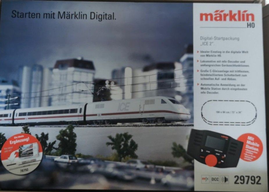 Märklin 29792 Digital-Startpackung ICE 2 DB AG in Castrop-Rauxel