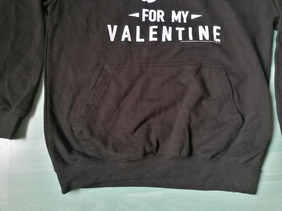 Neu Bullet for my Valentine Pullover Hoodie Größe M schwarz Logo in Eschwege