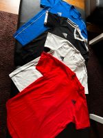 Adidas Sport Shirt XS Jungen Set weiß schwarz blau rot Niedersachsen - Bockenem Vorschau