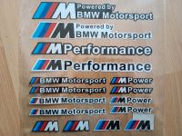 BMW M Performance Aufkleber Set e30 e36 e46 e39 e60 M3 M5 M6 neu Nordrhein-Westfalen - Langerwehe Vorschau