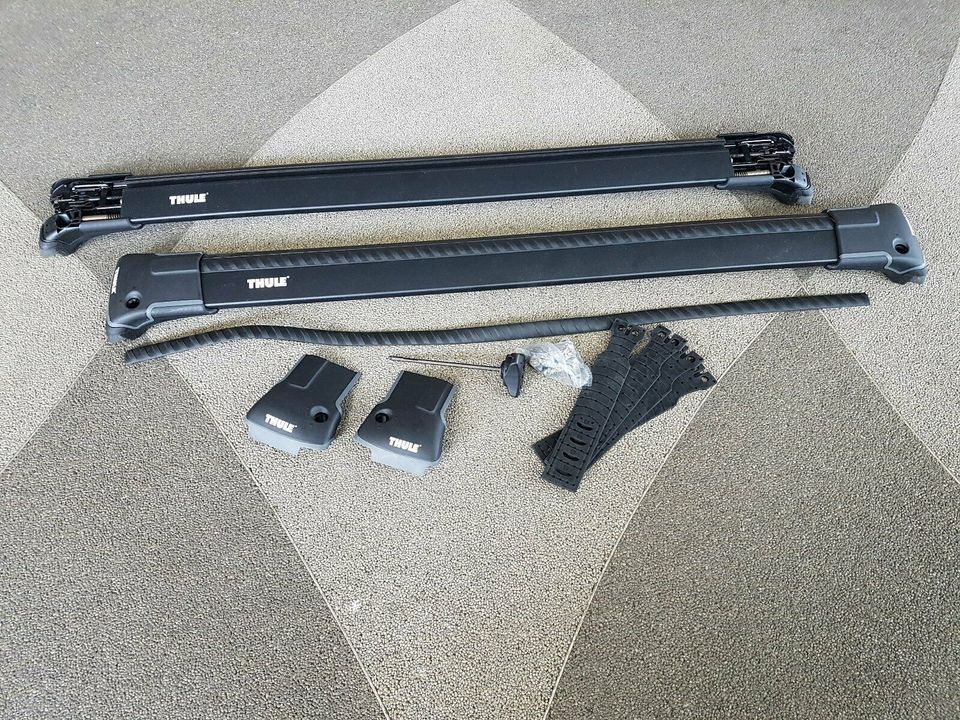 Thule WingBar Edge 9581B Anzahl 2 Dachträger Auto ! Black 9581 B in Recklinghausen