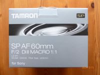 Tamron 60mm f:2 absolut neuwertig  Sony A-Mount Nordrhein-Westfalen - Gelsenkirchen Vorschau