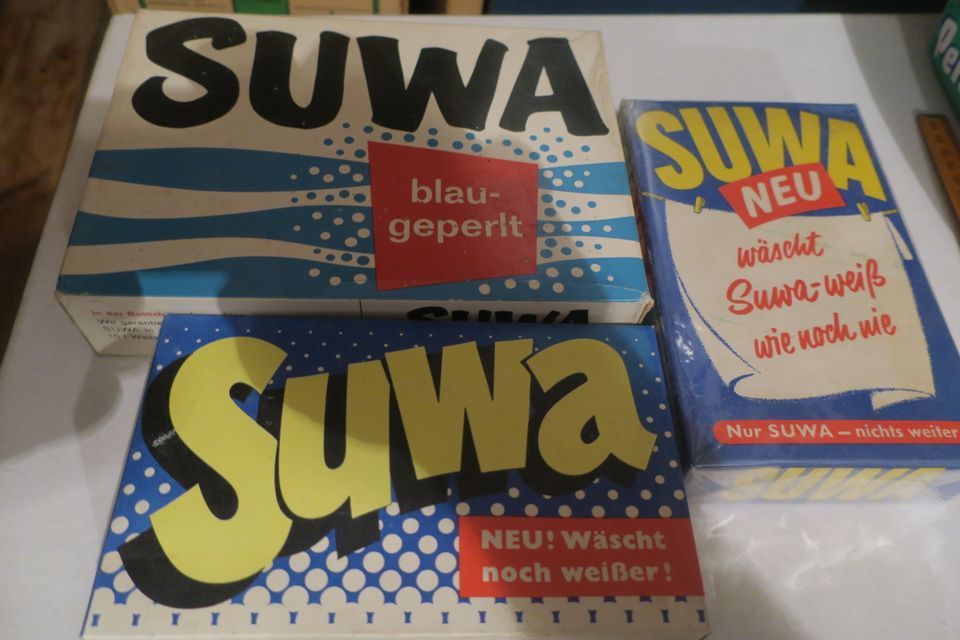 3 x alte befüllte SUWA Pakete, Sunlicht,Waschmittel, Waschpulver in Köln