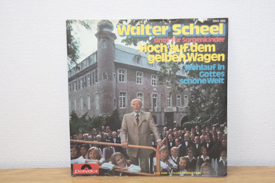 Single "Hoch auf dem gelben Wagen" v. Walter Scheel in Cölbe