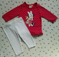 Baby Shirt mit Hose, Minnie Maus, Gr. 62 Sachsen - Waldenburg Vorschau