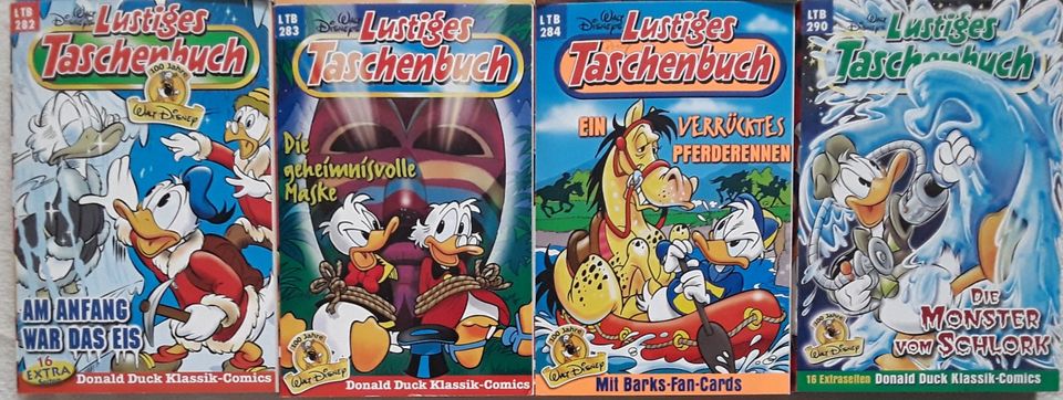 Walt Disney Lustiges Taschenbuch, 12 Ausgaben, Nrn. 271 - 290 in München