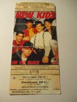 New Kids on the Block,alte Konzertkarte,1991,Kiel Berlin - Neukölln Vorschau