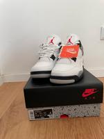 Jordan 4 Retro Weiß Zement Berlin - Charlottenburg Vorschau