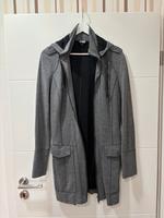 Graue Stoffjacke mit Reißverschluss und Kapuze von Kenny S. Gr.38 Bayern - Würzburg Vorschau