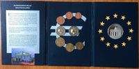 BRD KMS 2002 Die ersten Euro Kursmünzen + Silbermedaille Sachsen - Chemnitz Vorschau