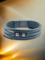 Echtleder Armband Schwarz Baden-Württemberg - Waiblingen Vorschau