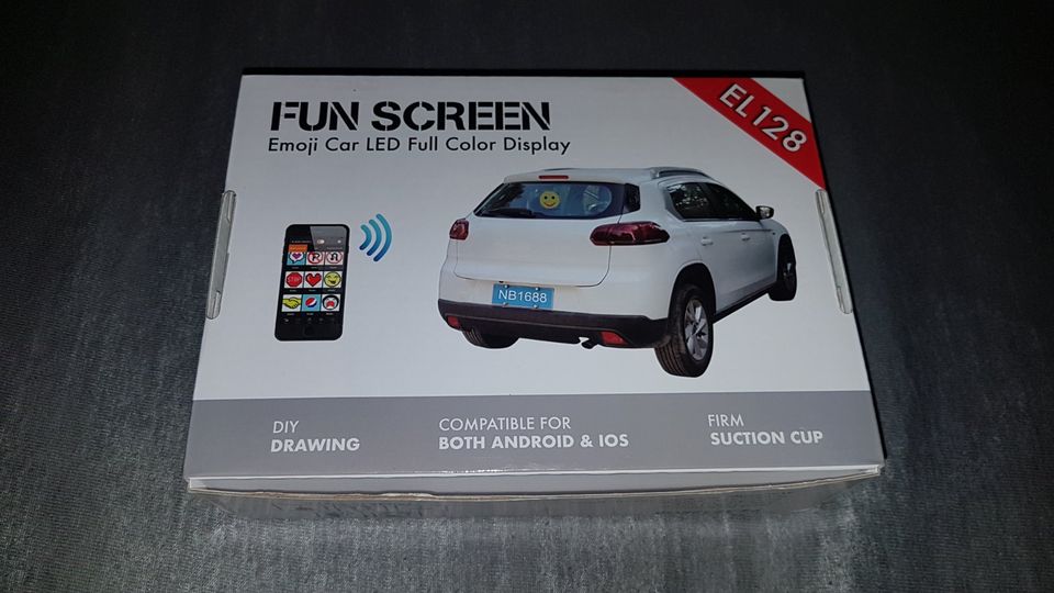 LED-Anzeige fürs Auto (App-gesteuerte Bilder & GIFs) in Nordrhein