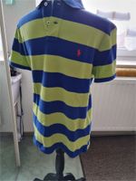 Herren-Polo-Shirt Kurzarm blaugelbgestreift Gr.M Ralph Lauren-top Sachsen - Riesa Vorschau
