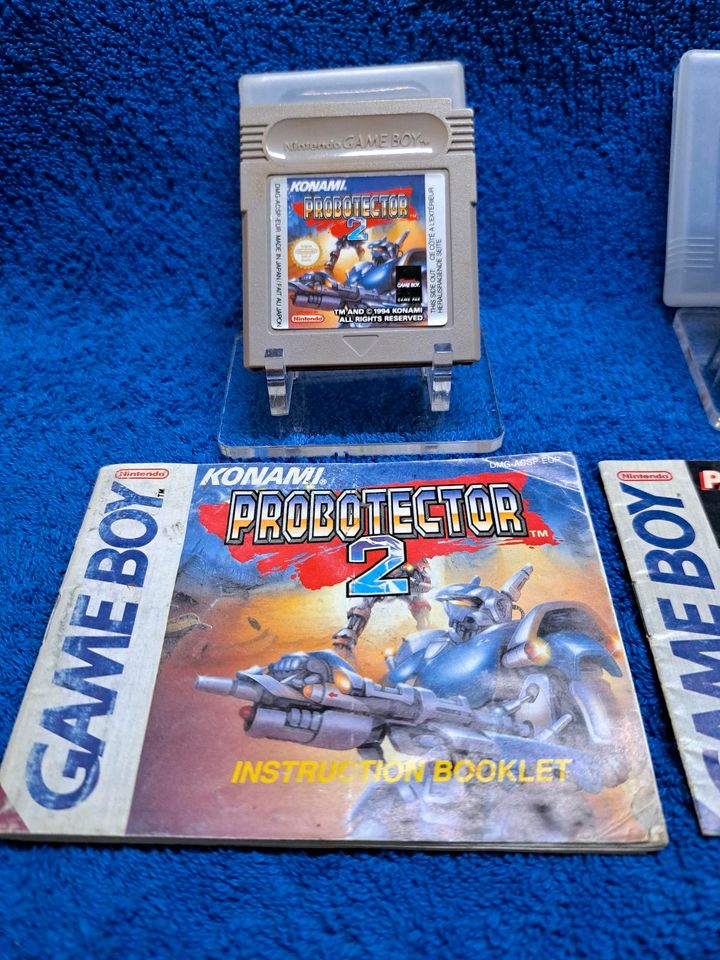 Nintendo Gameboy Probotector 1+2 , Ghostbusters II , Fire Fighter in Burghausen