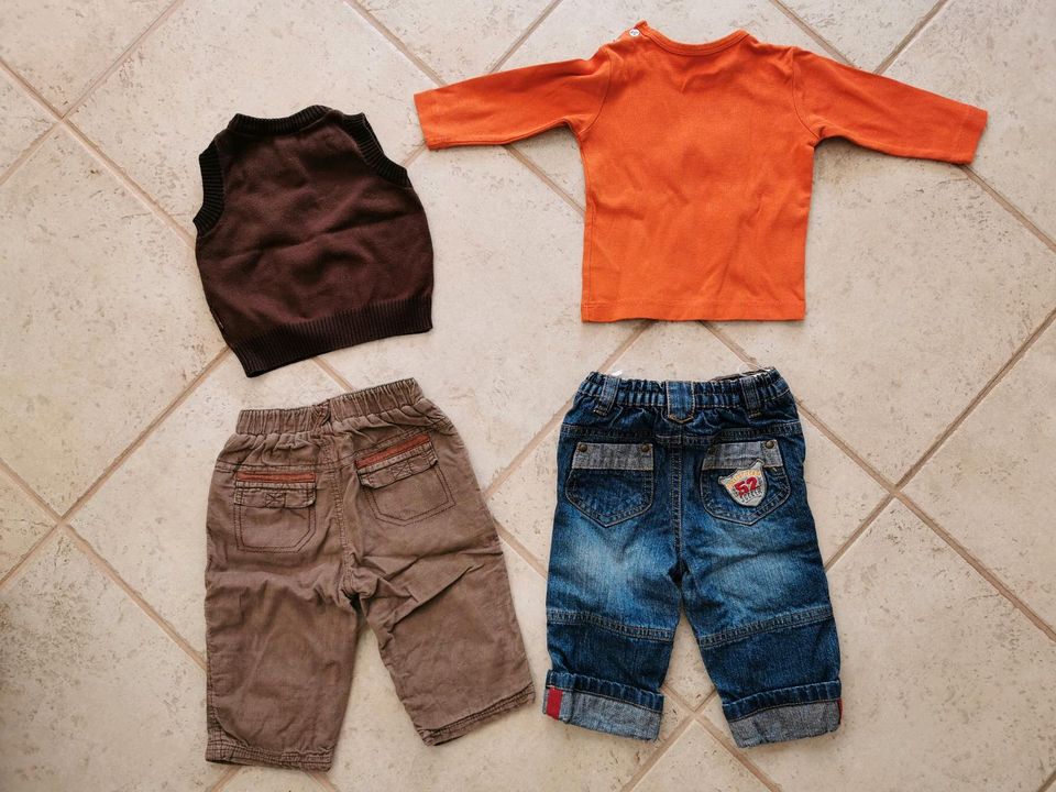 4-teiliges Jungen Set Gr. 68 für 7,50€ in Frohburg