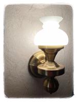 ❤️ schöne DDR-Wandlampe H 31 messingfarben Glasschirm Ostalgie Sachsen-Anhalt - Osterburg Vorschau