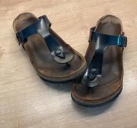 Birkenstock Gizeh - Schwarz Lack Gr.39 Nordrhein-Westfalen - Goch Vorschau