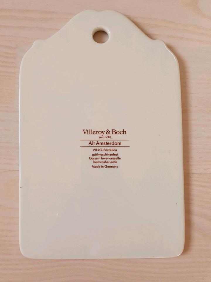 Frühstücksbrettchen Brotbrett Villeroy und Boch Alt Amsterdam in Idstein